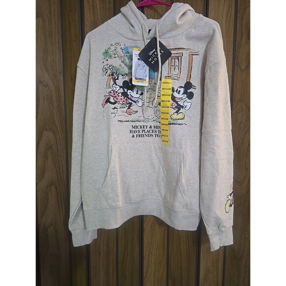Micky Mouse Ladies Character Hoodie Size Medium NEW - Picture 1 of 6